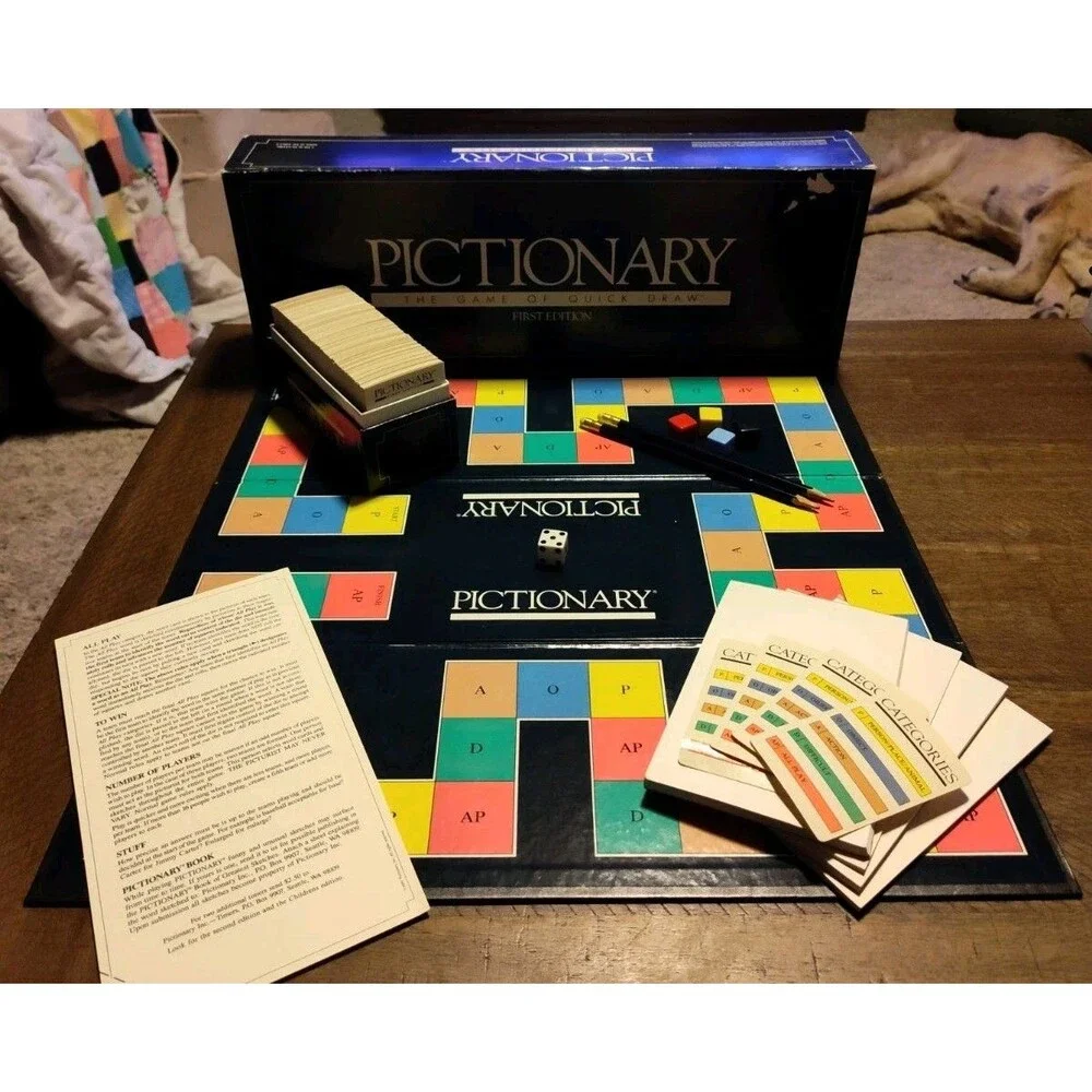 Pictionary vintage game